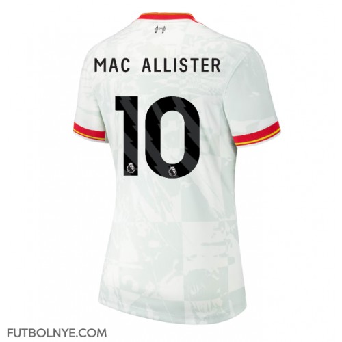 Camiseta Liverpool Alexis Mac Allister #10 Tercera Equipación para mujer 2024-25 manga corta